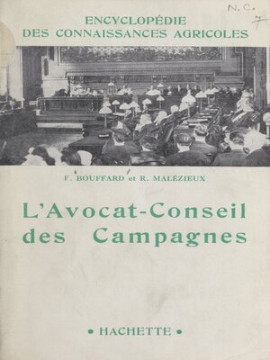 cover image of L'avocat-conseil des campagnes